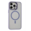 Mey İthalat® iPhone 15 Pro Max Kılıf Roblox Lens Magsafe Standlı Kapak - Lila