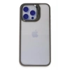 Mey İthalat® iPhone 15 Pro Max Kılıf Roblox Lens Standlı Kapak - Titan Gri