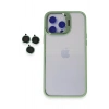 Mey İthalat® iPhone 15 Pro Max Kılıf Roblox Lens Standlı Kapak - Yeşil