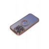 Mey İthalat®  iPhone 15 Pro Max Kılıf Slot Silikon - Rose Gold