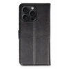Mey İthalat®  iPhone 15 Pro Max Kılıf Trend S Plus Kapaklı Kılıf - Siyah