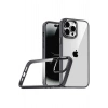 Mey İthalat®   iPhone 15 Pro Max  Lensli Silikon - Siyah