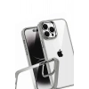 Mey İthalat®   iPhone 15 Pro Max  Lensli Silikon - Titan Gri