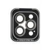 Mey İthalat®  iPhone 15 Pro Max PVD Metal Kamera Lens - Gri