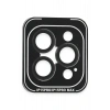 Mey İthalat®  iPhone 15 Pro Max PVD Metal Kamera Lens - Siyah