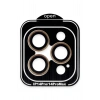 Mey İthalat®  iPhone 15 Pro Max PVD Metal Kamera Lens - Turuncu