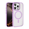 Mey İthalat®   iPhone 15 Pro Max Terea Magsafe Kapak - Lila