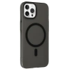 Mey İthalat®  iPhone 15 Pro Max Tuna PC Slim Magsafe Kapak - Siyah