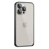 Mey İthalat® iPhone 15 Pro Metal Bumper Mat Kapak - Siyah