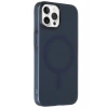 Mey İthalat®  iPhone 15 Pro Tuna PC Slim Magsafe Kapak - Lacivert