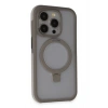 Mey İthalat® iPhone 15 Pro Zorda Airbag Magsafe Standlı Kapak - Titan Gri