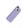 Mey İthalat®   iPhone 15 Regal Magsafe Standlı Kapak - Lila