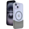 Mey İthalat®   iPhone 15 Velar Magsafe Kapak - Natural Grey