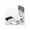 Mey İthalat®  iPhone 16 Carbon Puzzle Magsafe Kapak - Siyah-2