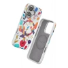 Mey İthalat®  iPhone 16 Flower Series Magsafe Kapak - Beyaz