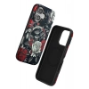 Mey İthalat®  iPhone 16 Flower Series Magsafe Kapak - Siyah