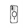 Mey İthalat®  iPhone 16 Hilton Magsafe Kapak - Siyah