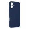 Mey İthalat®  iPhone 16 Kılıf First Silikon - Lacivert