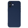 Mey İthalat®  iPhone 16 Kılıf First Silikon - Lacivert