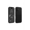 Mey İthalat®  iPhone 16 Kılıf First Silikon - Siyah