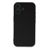 Mey İthalat®  iPhone 16 Kılıf First Silikon - Siyah