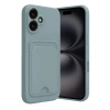 Mey İthalat®  iPhone 16 Kılıf Kelvin Kartvizitli Silikon - Açık Yeşil