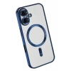 Mey İthalat®   iPhone 16 Kılıf Kross Magneticsafe Kapak - Lacivert