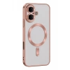 Mey İthalat®   iPhone 16 Kılıf Kross Magneticsafe Kapak - Rose