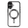Mey İthalat®  iPhone 16 Kılıf Kross Magneticsafe Kapak - Siyah