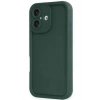 Mey İthalat®  iPhone 16 Kılıf Viera Silikon - Koyu Yeşil