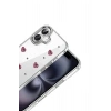 Mey İthalat®   iPhone 16 Plus Fiyonk Desenli Kapak - Desen 3