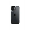 Mey İthalat®  iPhone 16 Plus Kılıf Boyi Silikon Kapak - Titan Gri