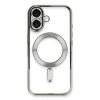 Mey İthalat®  iPhone 16 Plus Kılıf Kross Magneticsafe Kapak - Gümüş