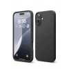 Mey İthalat®  iPhone 16 Plus Kılıf Nano içi Kadife Silikon - Siyah