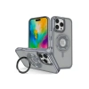 Mey İthalat® iPhone 16 Pro Banza Magsafe Standlı Kapak - Titan Gri