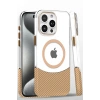 Mey İthalat®  iPhone 16 Pro Carbon Puzzle Magsafe Kapak - Desert