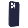 Mey İthalat®  iPhone 16 Pro Kılıf First Silikon - Lacivert