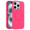 Mey İthalat®   iPhone 16 Pro Kılıf Jully Magsafe Kapak - Pembe