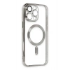 Mey İthalat®  iPhone 16 Pro Kılıf Kross Magneticsafe Kapak - Titan Gri