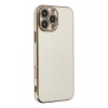 Mey İthalat®  iPhone 16 Pro Kılıf Volet Silikon - Beyaz