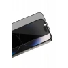 Mey İthalat®   iPhone 16 Pro Max Bilvis 3X AR Hayalet Cam Ekran Koruyucu - Siyah