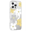 Mey İthalat®   iPhone 16 Pro Max Floral Magsafe Kapak - Sarı