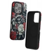 Mey İthalat®  iPhone 16 Pro Max Flower Series Magsafe Kapak - Siyah