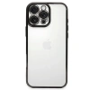 Mey İthalat®  iPhone 16 Pro Max Kılıf  Lensli Silikon - Siyah