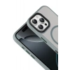 Mey İthalat®   iPhone 16 Pro Max Megane Magsafe Kapak - Titan Gri