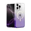 Mey İthalat®   iPhone 16 Pro Max Pummel Shiny Magsafe Kapak - Mor