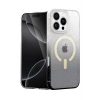 Mey İthalat®   iPhone 16 Pro Pummel Shiny Magsafe Kapak - Siyah