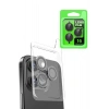 Mey İthalat® iPhone 16 Pro Raze Metal Kamera Lens - Siyah