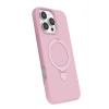 Mey İthalat®   iPhone 16 Pro Regal Magsafe Standlı Kapak - Açık Pembe