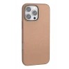 Mey İthalat® iPhone 16 Pro Wonder Deri Magsafe Kapak - Bronz